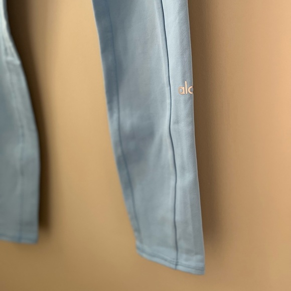 Like newALO Yoga Women's Blue Yoga 7/8 High-waist Checkpoint Legging Size Medium - Picture 6 of 8